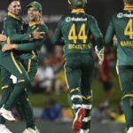 aus-vs-sa-first-odi:-maharajs-career-best-5-33-leads-south-africa-to-a-98-run-win-over-australia-in-odi-opener