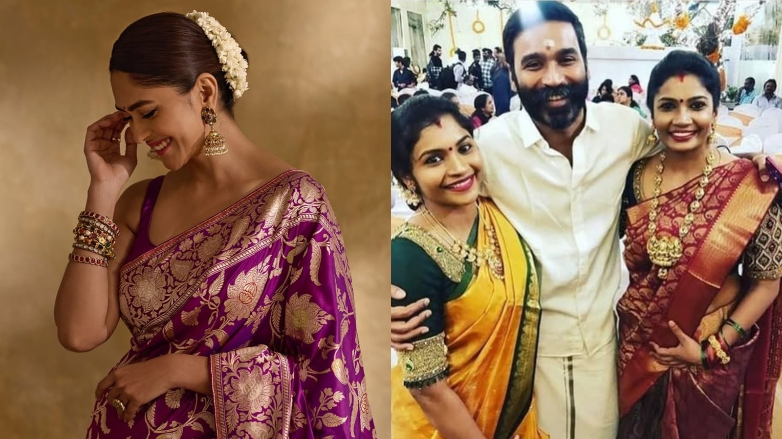has-dhanush-launched-mrunal-thakur-to-his-sisters?-actor’s-instagram-exercise-fuels-romance-rumours