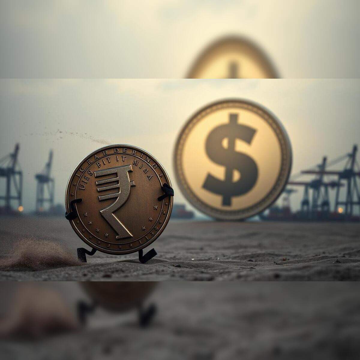 Rupee appreciated 40 paise to close at 86.99 against US dollar ...