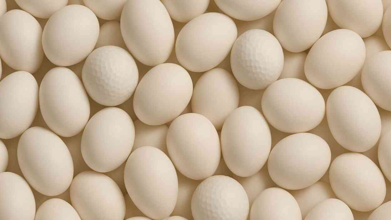 optical-phantasm:-can-you-notice-3-golf-balls-amongst-white-eggs-in-simply-5-seconds?