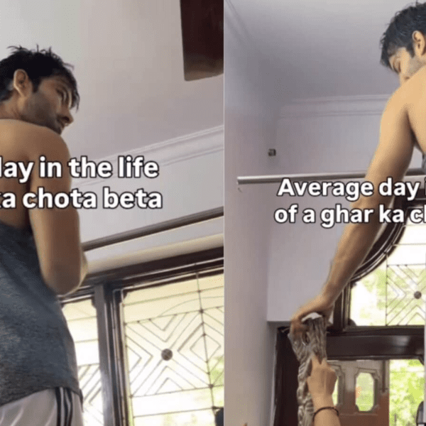man-returns-from-mumbai-at-3-am,-desi-mum-places-him-to-work-cleansing-fan-and-fixing-curtains