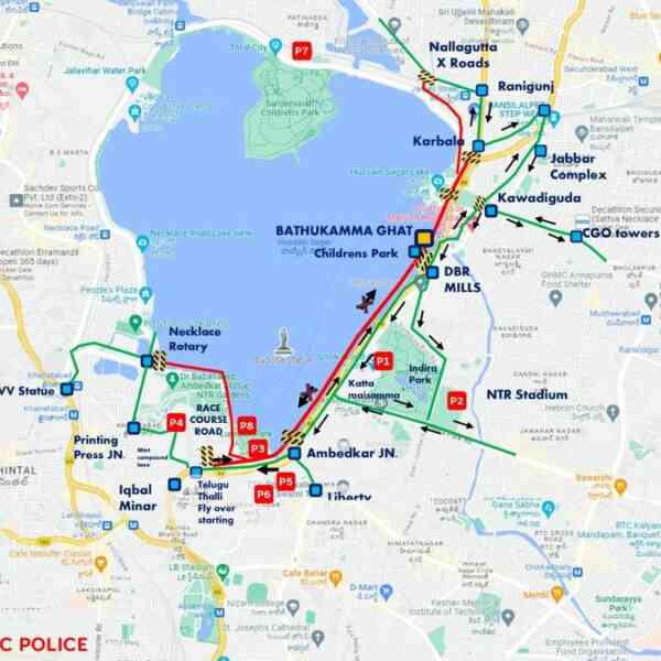 traffic-restrictions-for-bathukamma-competition-at-hyderabads-tank-bund-on-september-27;-congestion-seemingly-at-main-junctions