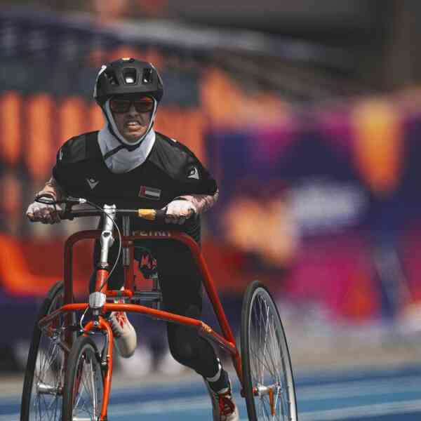 world-para-athletics-championship:-uaes-thekra-alkaabi-shatters-world-document-in-100m-three-wheeled-body-operating