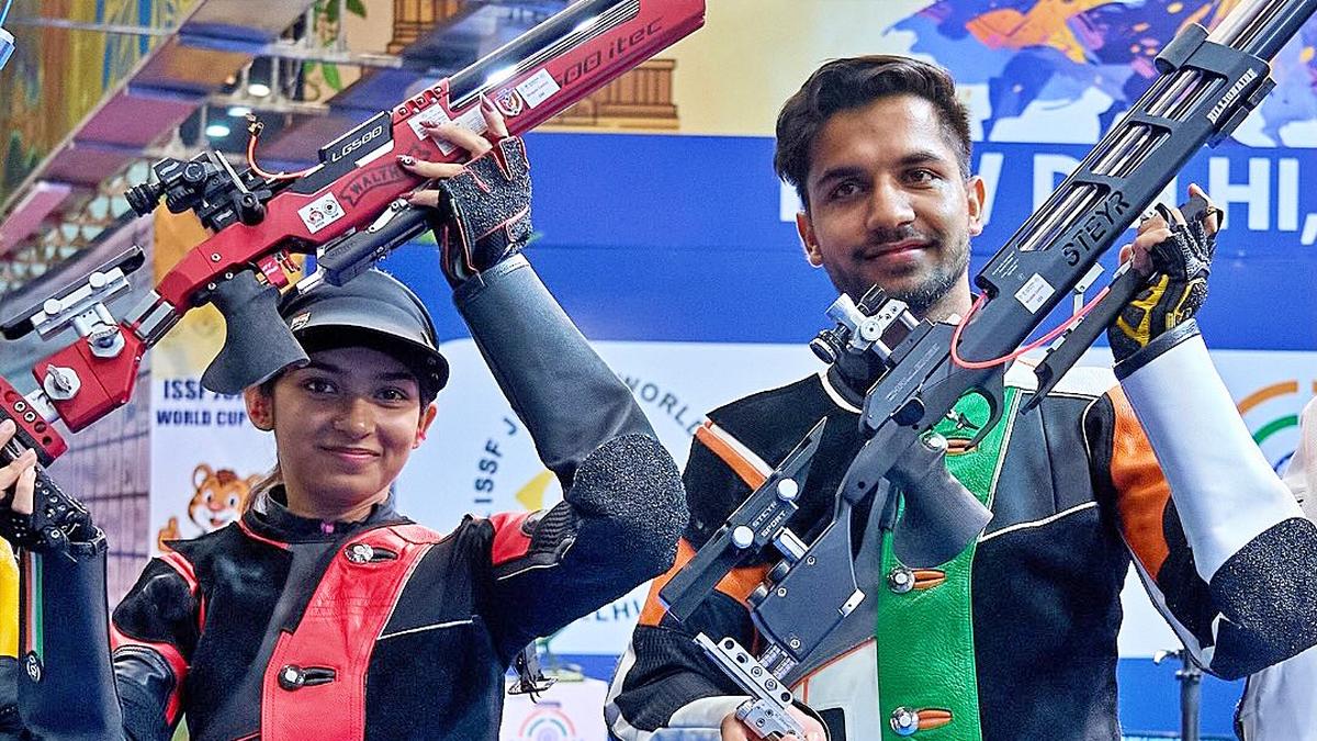 junior-world-cup|-vinay-wins-lure-bronze;-indian-pairs-make-it-a-1-2-in-combined-air-rifle