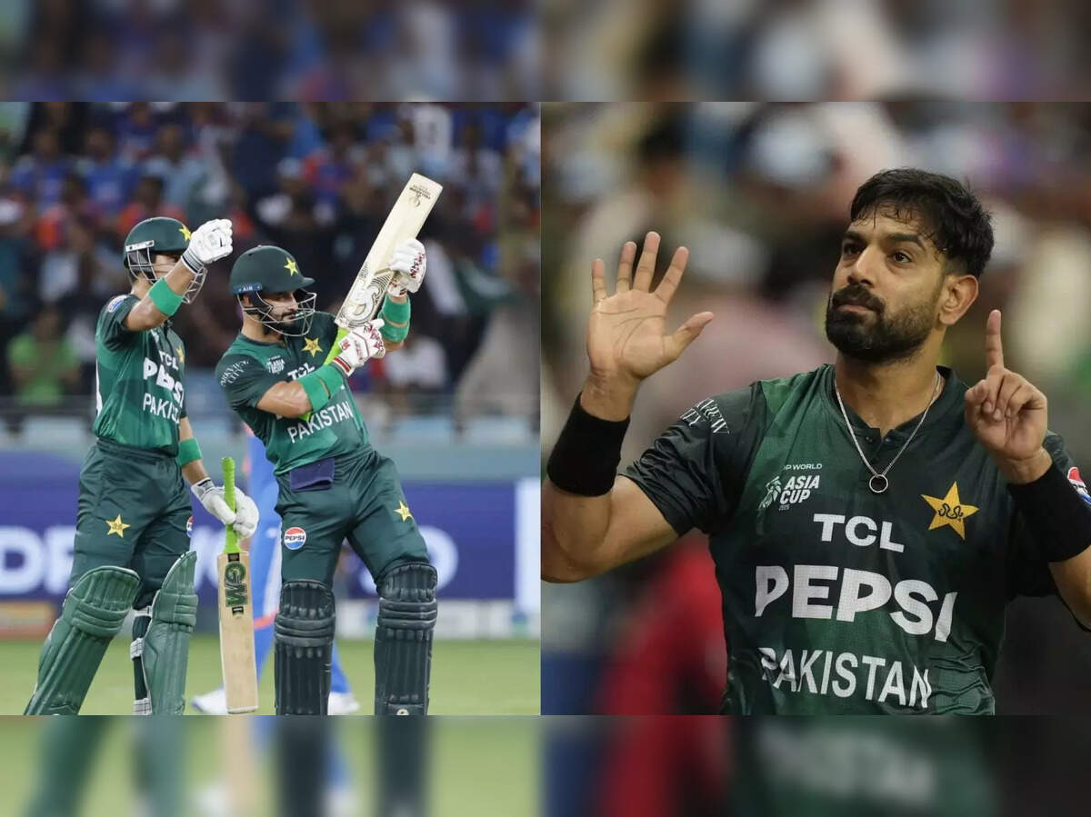 BCCI complains against Pakistan's Haris Rauf, Sahibzada to ICC ...