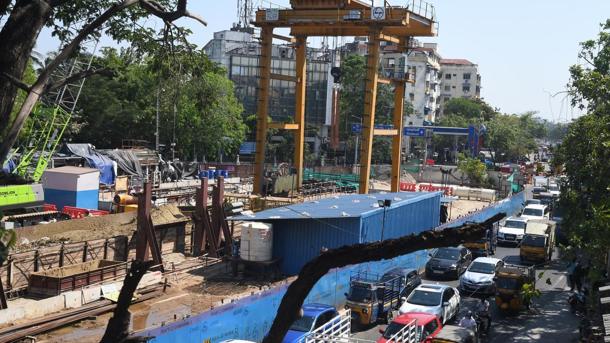 after-two-years,-chennai-metro-rails-tunnel-from-greenways-road-to-mandaveli-to-be-accomplished-in-october