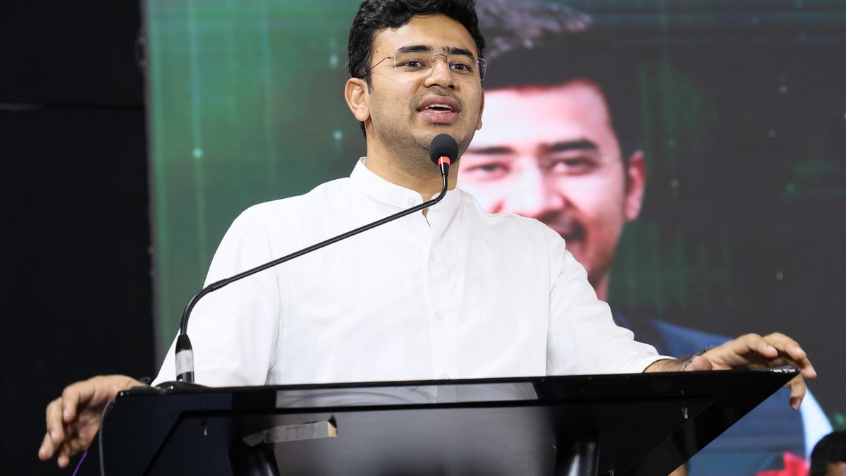 tejasvi-surya-to-go-parliamentary-panel-on-jan-vishwas-bill,-ls-speaker-reconstitutes-committees