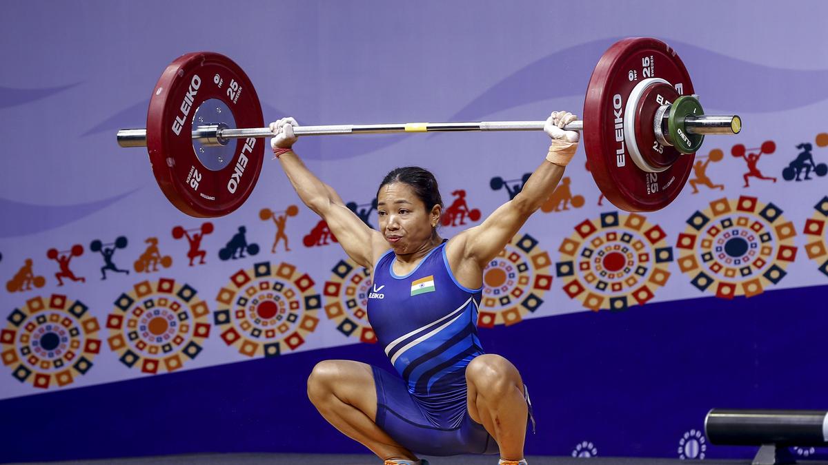 world-weightlifting-championships:-mirabai-chanu-wins-silver
