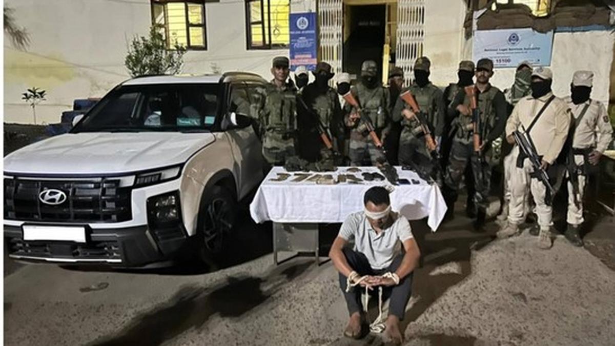 security-forces-arrest-4-militants-together-with-self-styled-chief-of-kuki-outfit-in-manipur