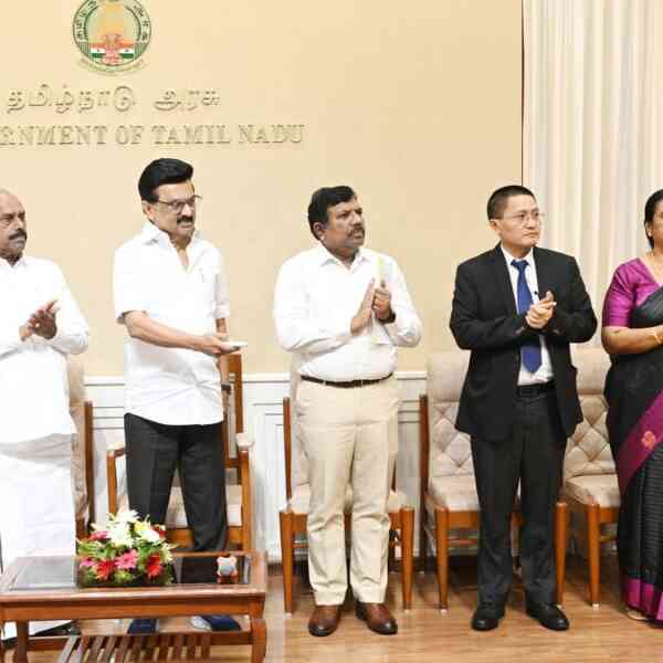 cm-stalin-inaugurates-hospital-buildings,-arms-over-enhanced-pension-to-retired-clergymen