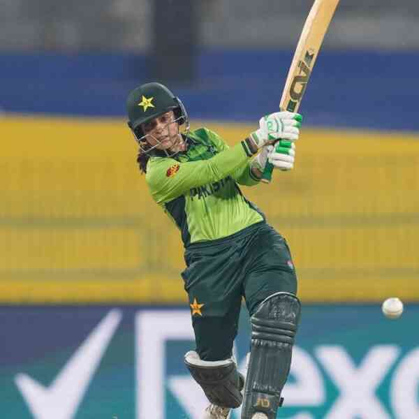womens-odi-world-cup:-pakistans-sidra-amin-reprimanded-for-breaching-icc-code-of-conduct-throughout-match-towards-india