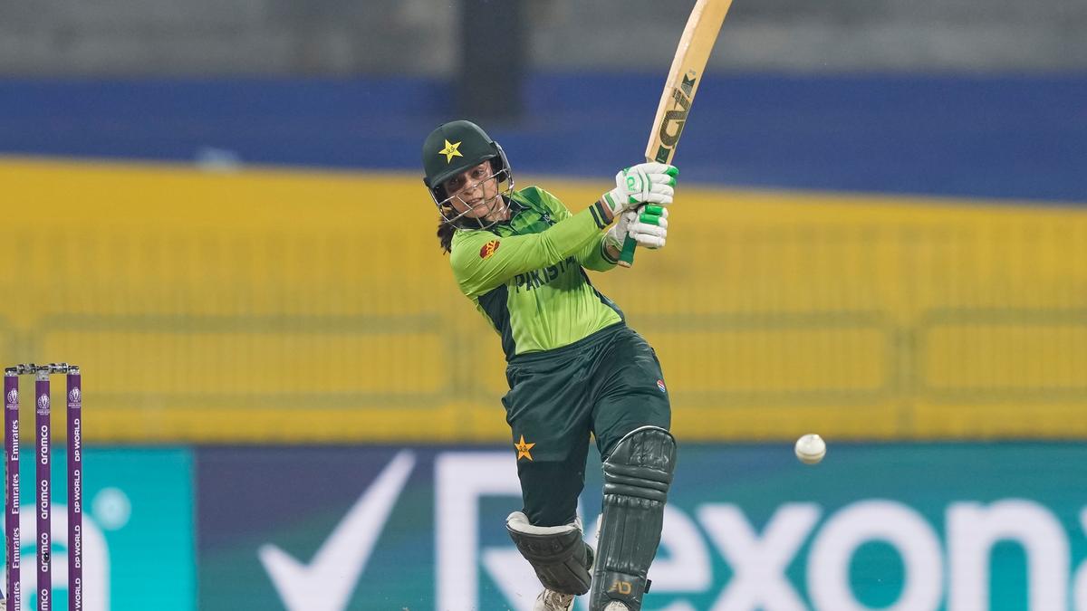 womens-odi-world-cup:-pakistans-sidra-amin-reprimanded-for-breaching-icc-code-of-conduct-throughout-match-towards-india