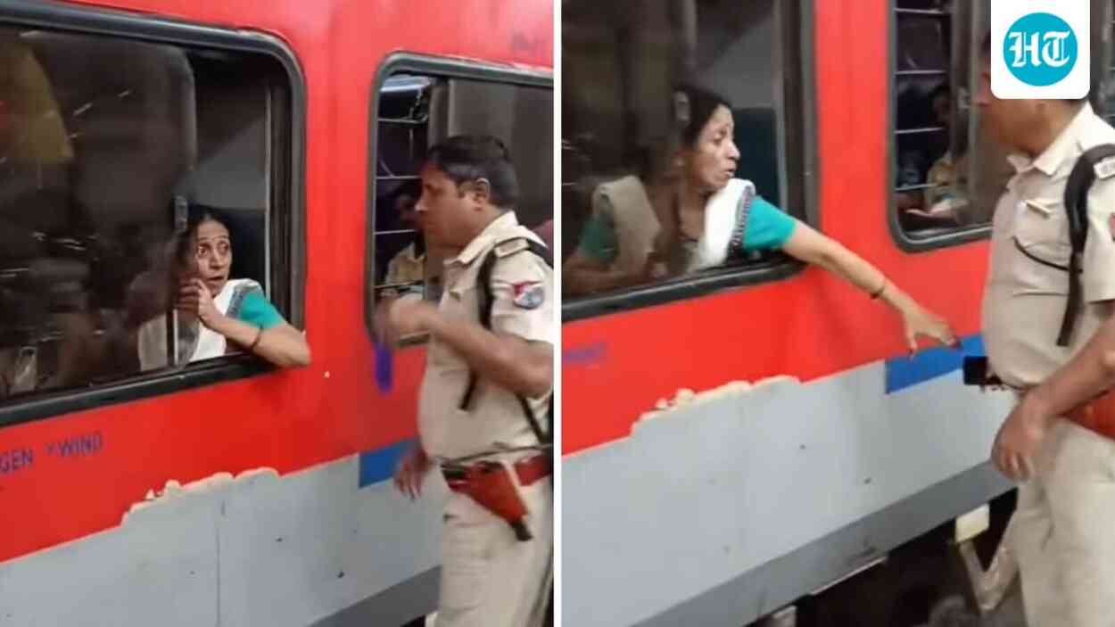 why-an-indian-cop-dramatically-snatched-a-lady’s-telephone-from-a-practice-window-in-viral-video