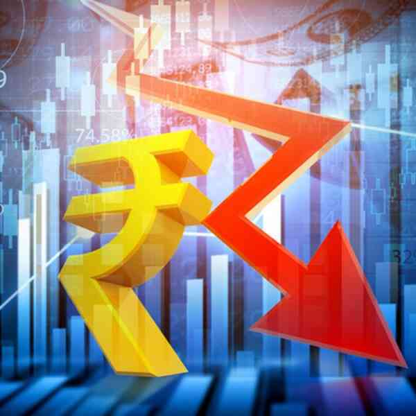 rupee-trades-flat-in-range-bound-commerce,-hovers-close-to-all-time-lows-in-opposition-to-us.-greenback