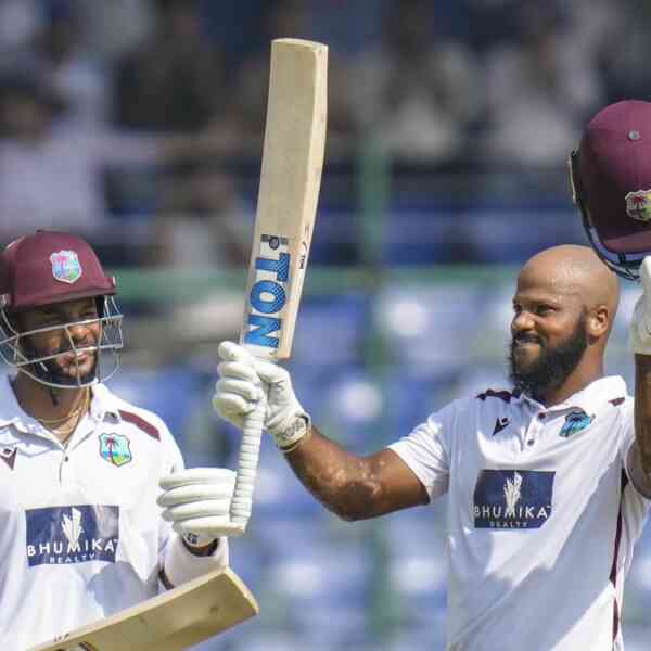 ind-vs-wi-second-test:-john-campbell-strikes-century,-hope-nearer-to-hundred-as-west-indies-fights-again