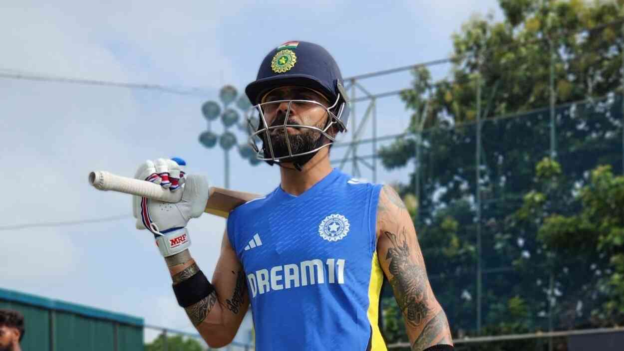 the-goat-has-arrived:-fans-have-fun-virat-kohlis-return-to-india-forward-of-australia-tour