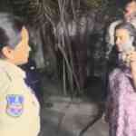 konda-surekhas-daughter-confronts-police-throughout-late-night-raid-to-arrest-ministers-aide-accused-of-extortion