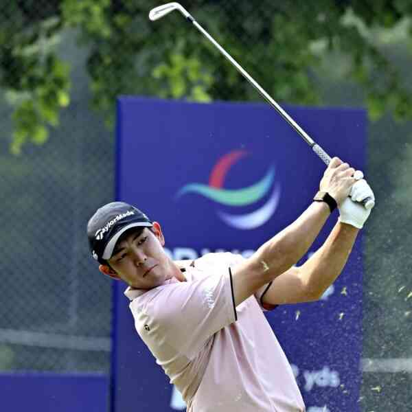 golf-|-bogey-free-nakajima-goes-entrance-on-penultimatethe-day-of-dp-world-india-championship