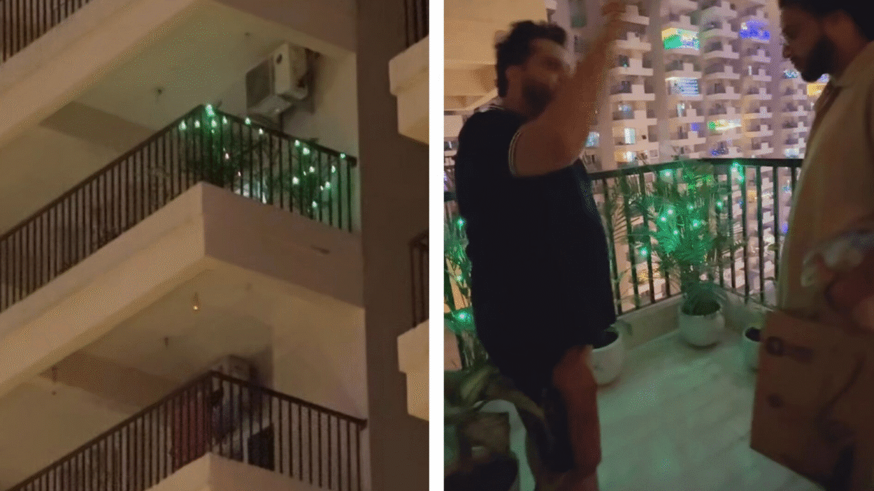 noida-bachelors-one-string-diwali-decor-will-get-23-million-views,-web-in-splits