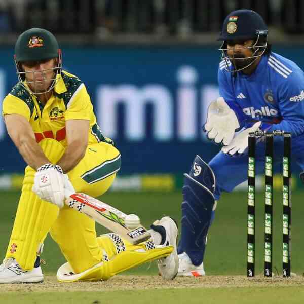 ind-vs-aus-|-australia-beats-india-by-seven-wickets-in-rain-affected-first-odi-in-perth