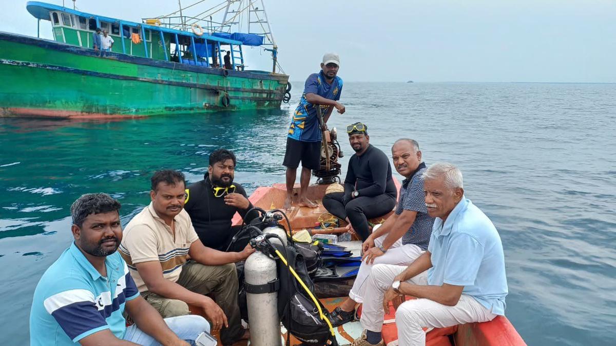 tnsda-completes-the-primary-part-of-underwater-survey-off-the-poompuhar-coast