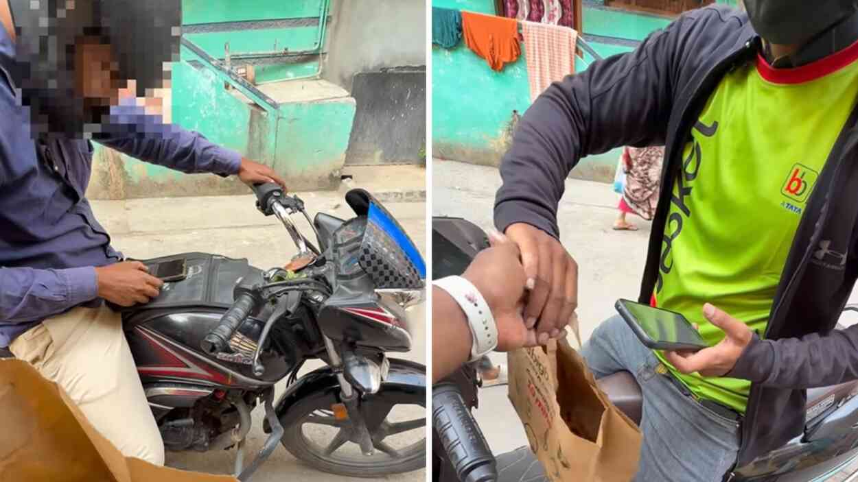 man-orders-diwali-sweets-from-blinkit,-zepto,-swiggy,-bigbasket-to-offer-to-males-who-delivered-them