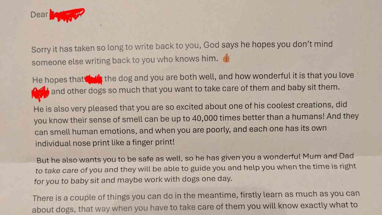 after-dad-and-mom-say-no-to-a-canine,-8-year-old-sends-a-letter-to-‘god’-and-will-get-an-sudden-reply