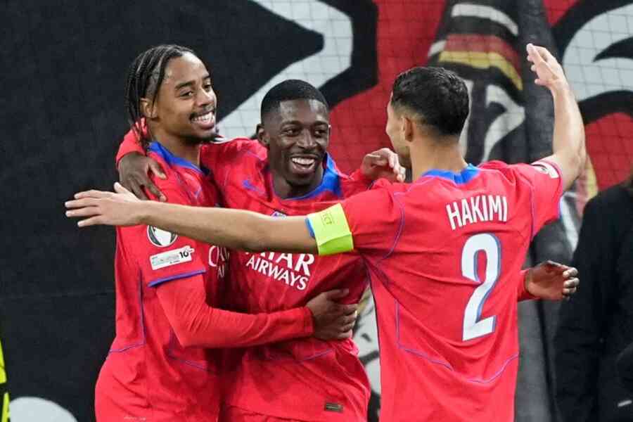 psg-scores-seven-and-barcelona-hit-six,-city-experience-on-haaland-strike-on-a-goal-filled-evening-within-the-champions-league