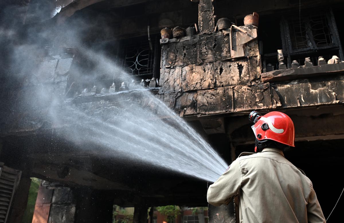 DFS to begin probe into MP flats' fire after Deepavali - The Hindu