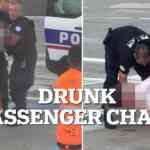Moment drunk passenger is dragged off Ryanair flight after ...