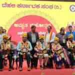 Chennu Mathad feted with the Dehali Kannada Sangh award