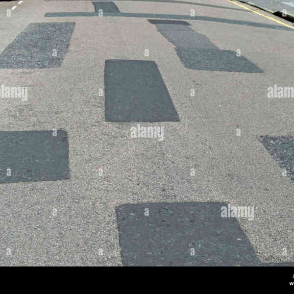 Patchwork road hi-res stock photography and images - Alamy