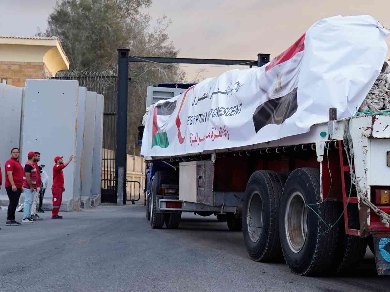 Preparations begin to ramp up aid in Gaza as ceasefire brings hope ...