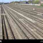 Train tracks without train hi-res stock photography and images - Alamy