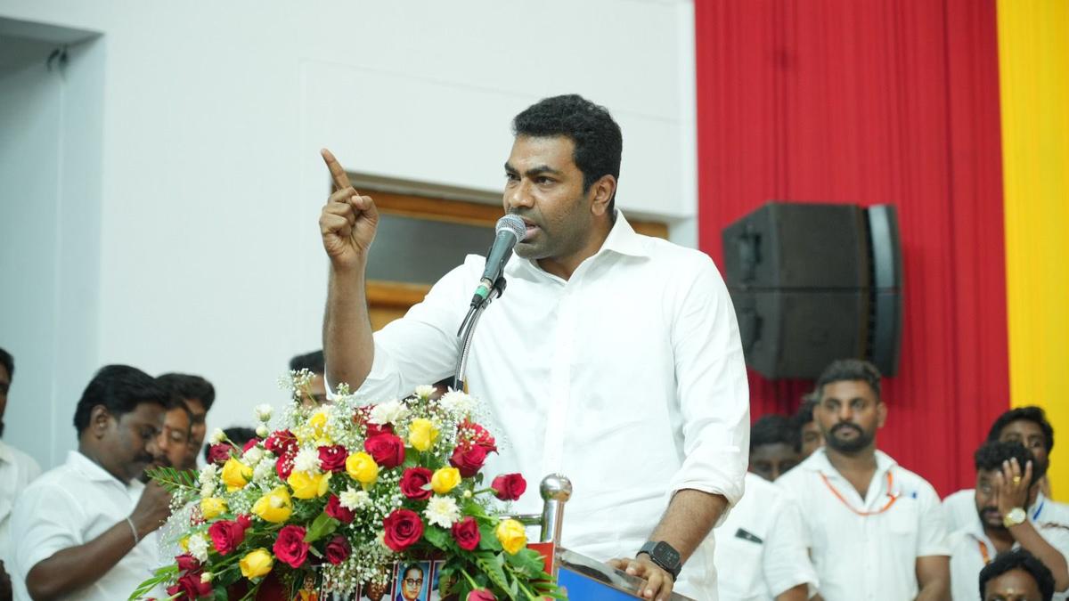 Investigate case against TVK leader Aadhav Arjuna seriously ...