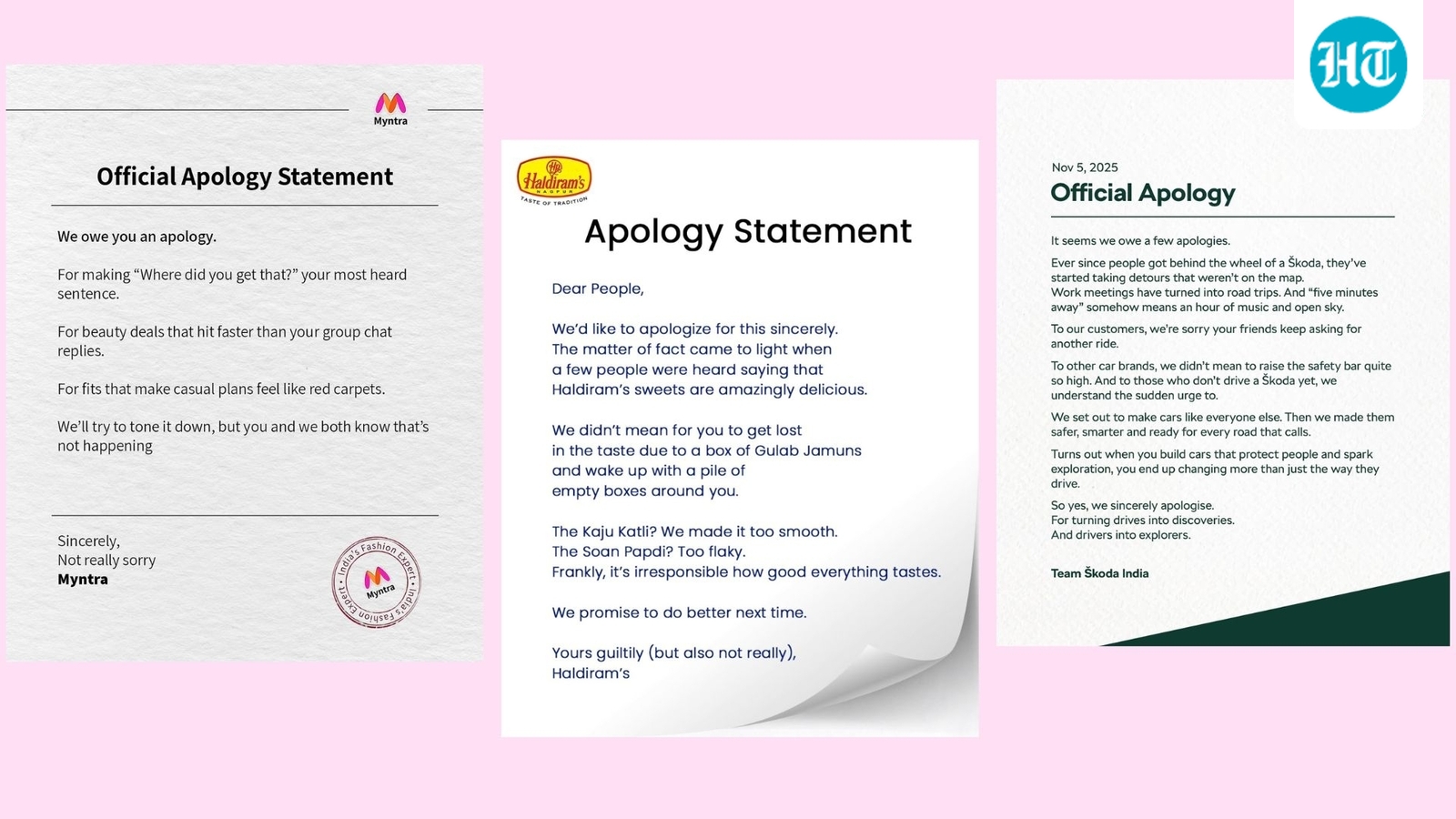 skoda,-myntra,-haldiram’s-apologise-for-being-too-cool:-the-official-apology-assertion-pattern-goes-viral-on-social-media