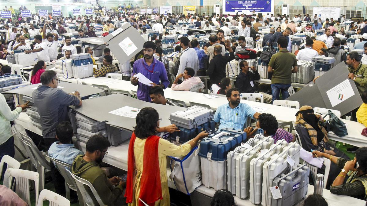 voting-begins-for-by-elections-to-eight-assembly-seats-throughout-six-states,-one-union-territory