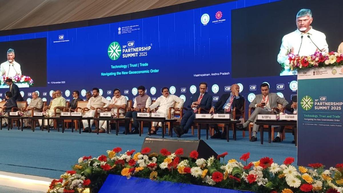 nda-will-win-in-bihar;-pm-modi-will-come-again-in-subsequent-elections:-chandrababu-naidu-at-cii-summit-in-visakhapatnam