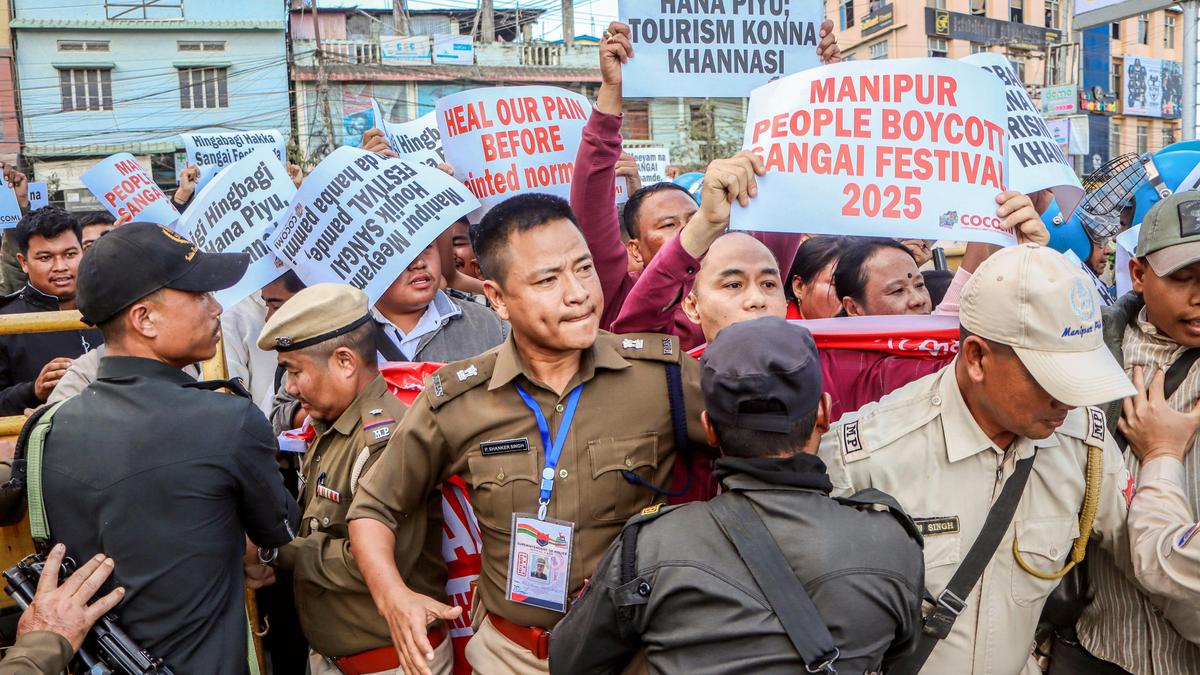 protesters-try-and-storm-pageant-venue-in-manipur;-police-resort-to-lathi-cost