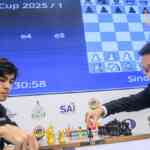 Chess World Cup | Wei,Sindarovsettle for a draw in opening game of the final