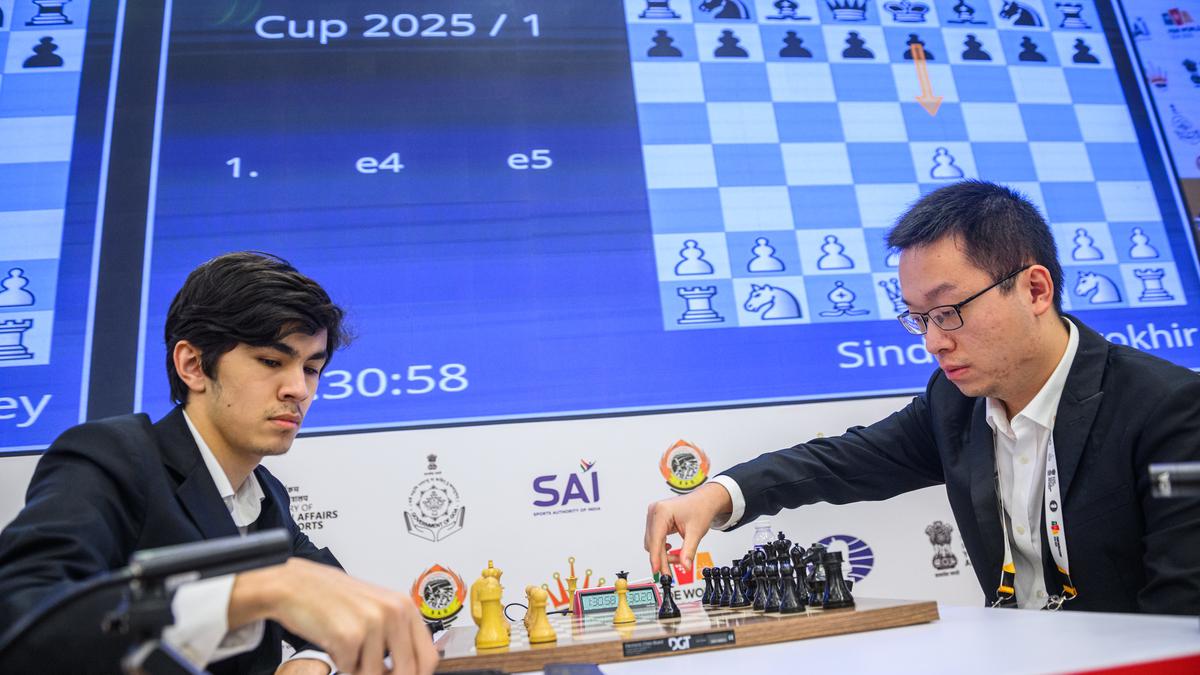 chess-world-cup-|-wei,sindarovsettle-for-a-draw-in-opening-game-of-the-final