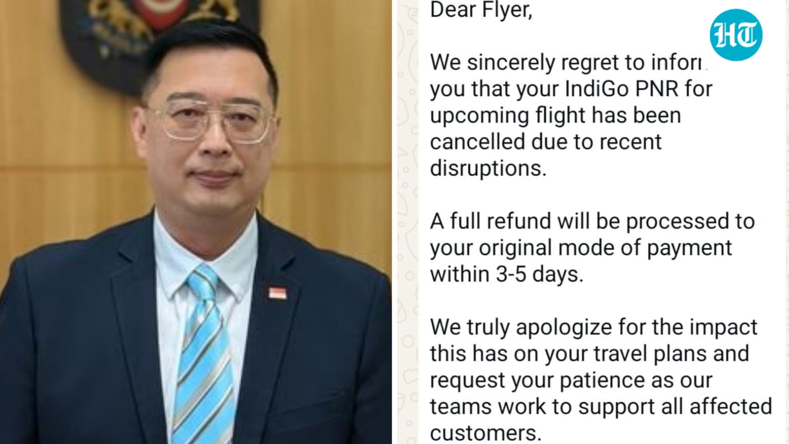 singapore-high-commissioner-misses-indian-staffs-wedding-as-indigo-flight-cancelled:-‘lost-for-words’