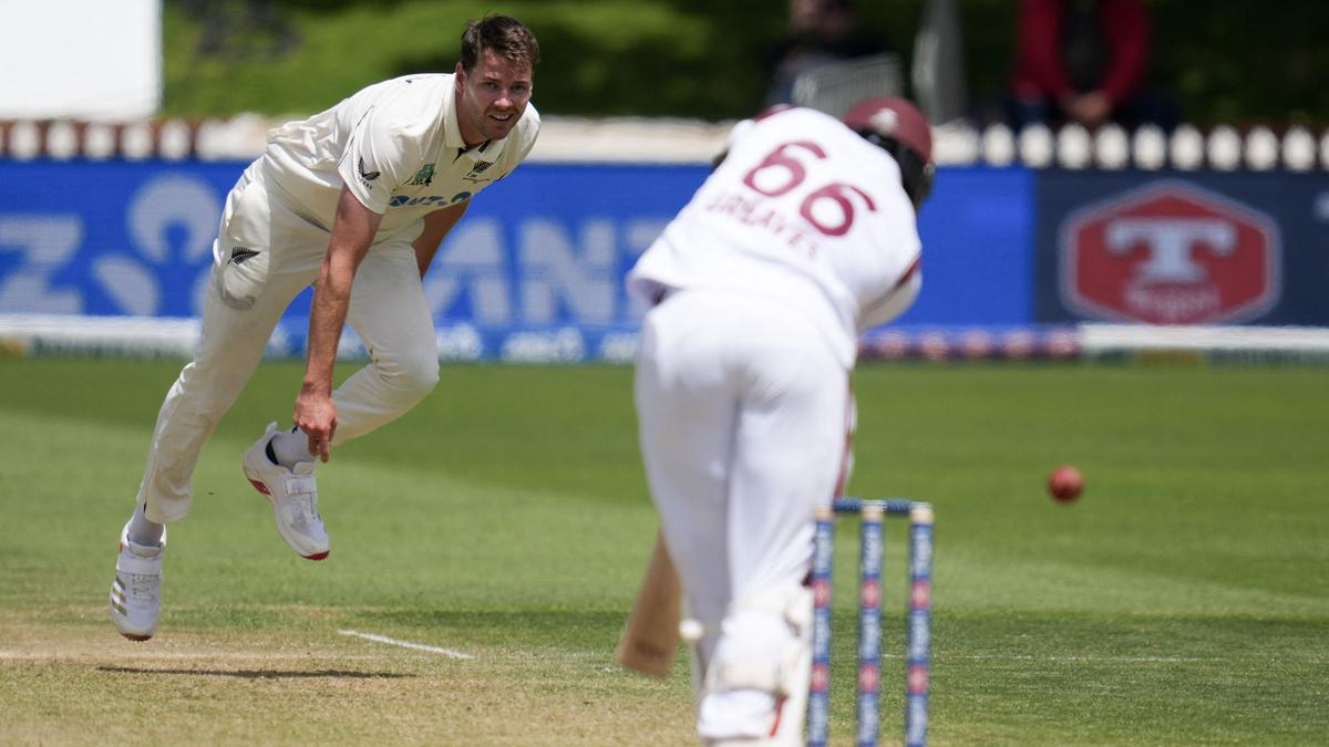 nz-vs-wi-second-test:-jacob-duffy-takes-five-wickets-as-kiwis-thrash-west-indies