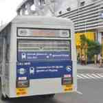 Buses up against atiresome bottleneckat Airport Metro