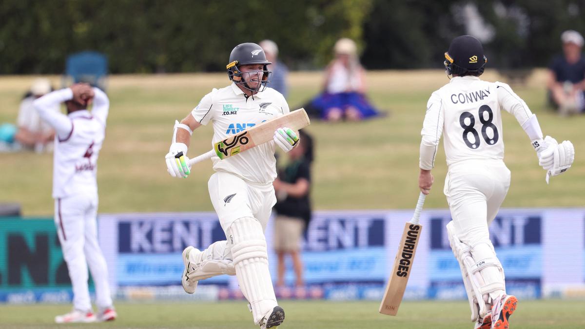 nz-vs-wi-third-test:-conway-and-latham-pile-on-runs-as-new-zealand-sets-west-indies-462-to-win