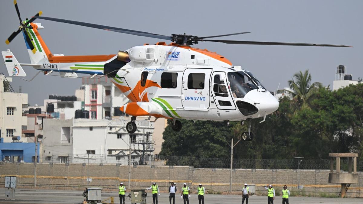 hals-dhruv-ngmulti-role-helicopter-takes-maiden-flight-in-bengaluru