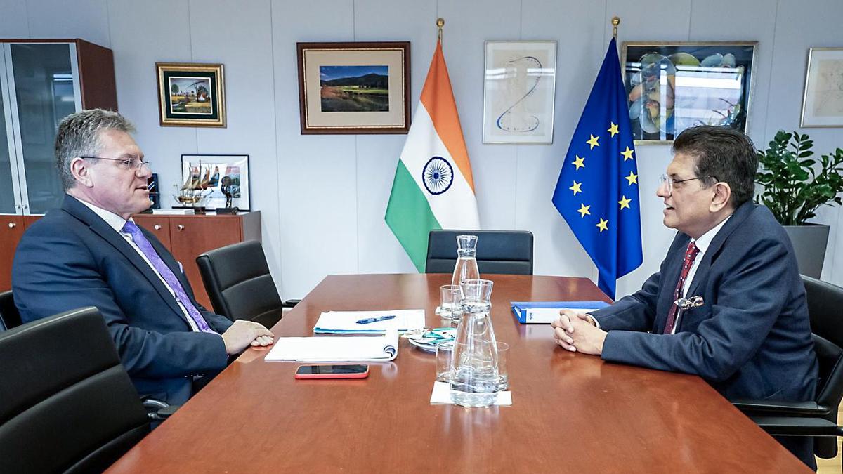 piyush-goyal-concludes-brussels-trip,-expresses-confidence-about-early-conclusion-of-fta-talks