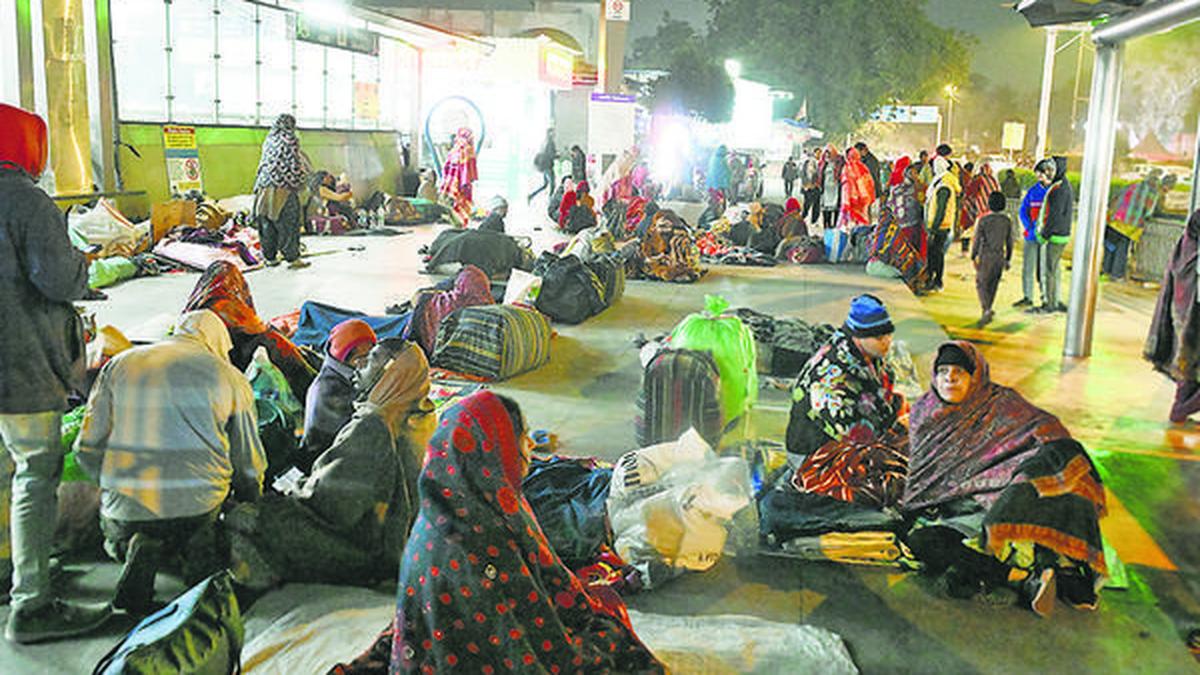 Provide adequate facilities at night shelters to protect people from biting cold: HC