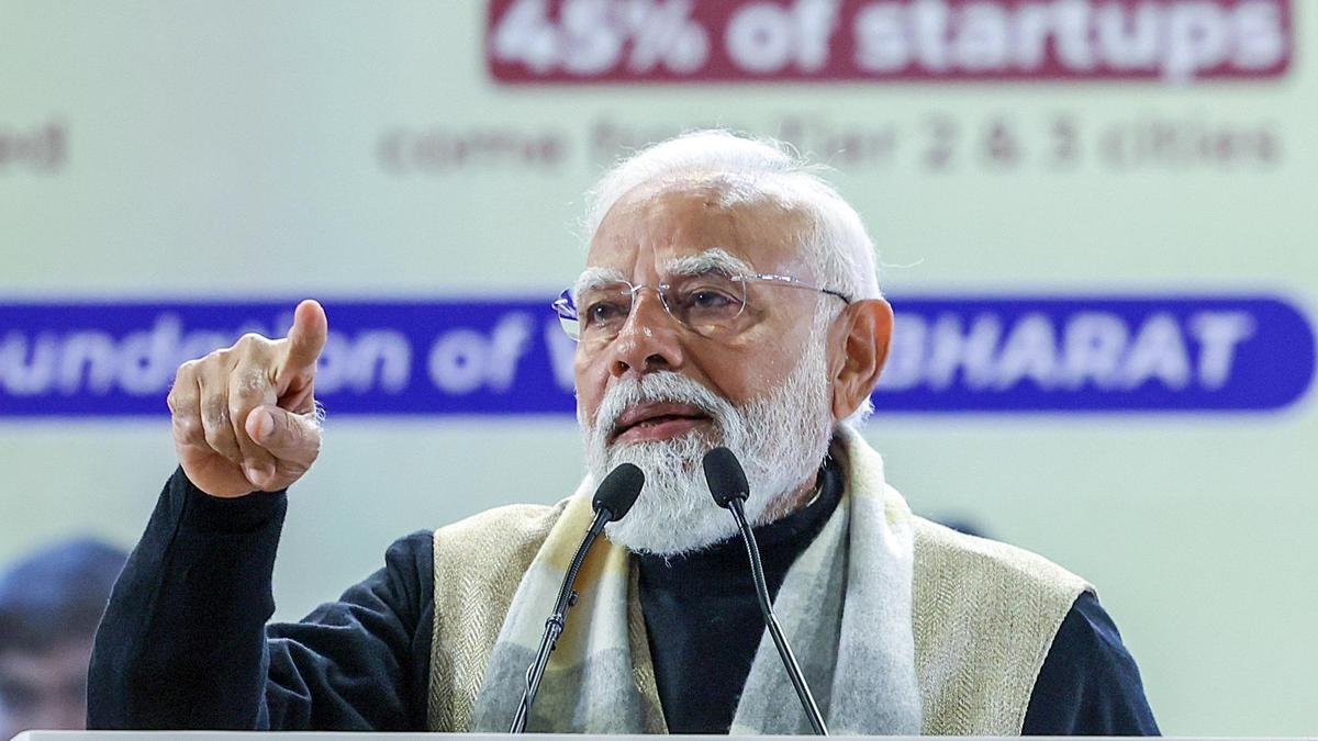 Nearly 44,000 startups registered in 2025, highest since the launch of Startup India: PM Modi