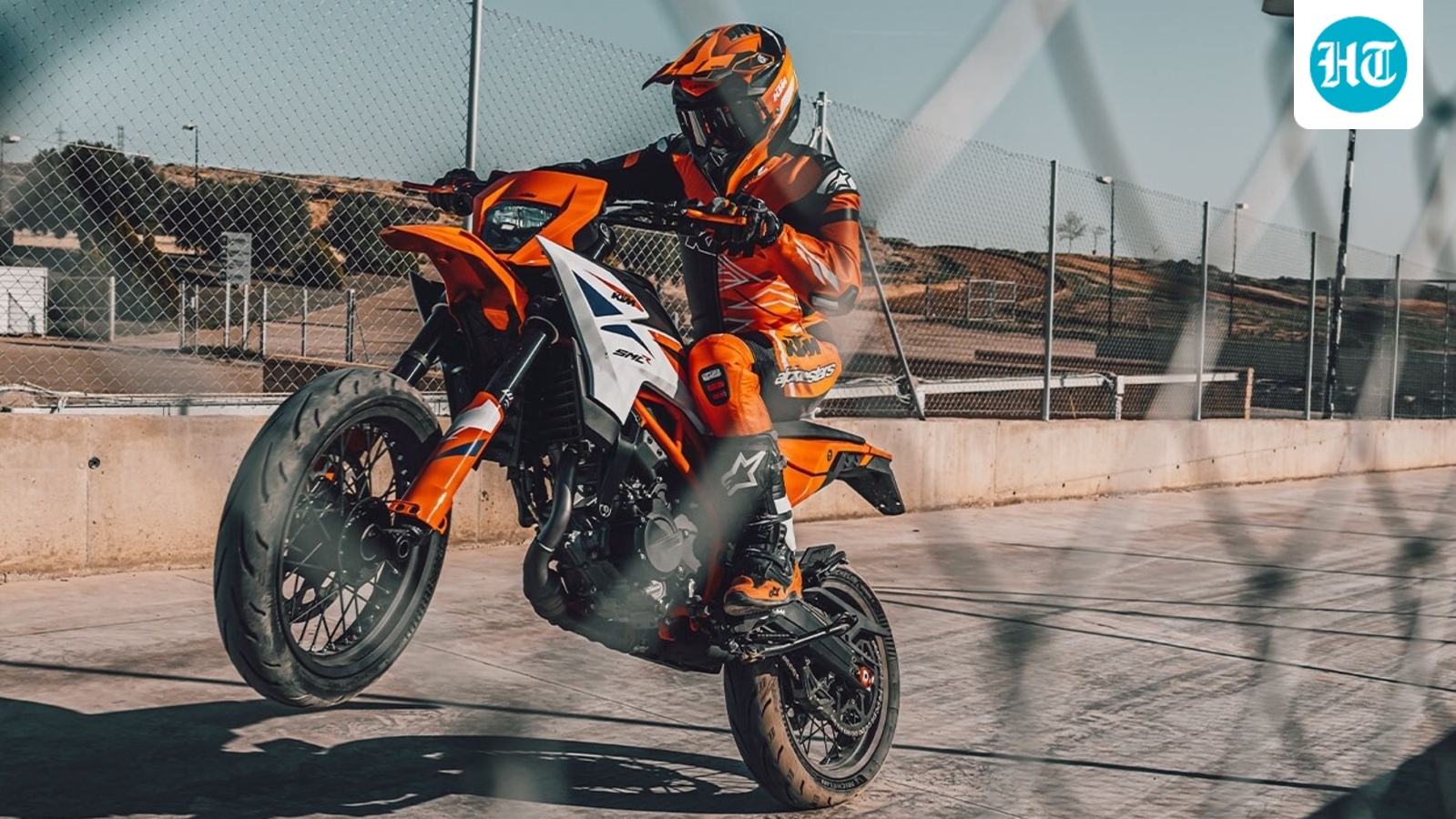 KTM 390 SMC R spotted testing in India